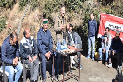 amar ujala Janata Durbar organized at majhyath ward of shimla mc