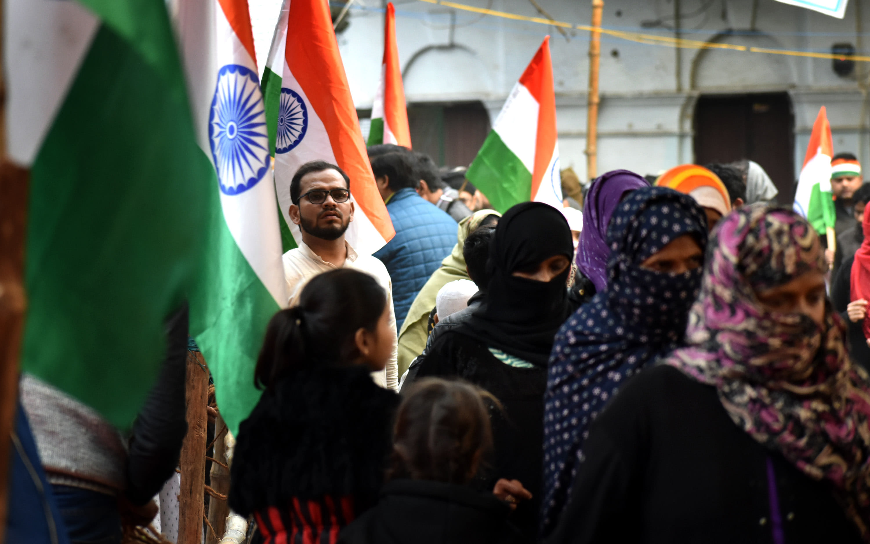 The seventh day continues to picket, written with blood, CAA-NRC not accepted