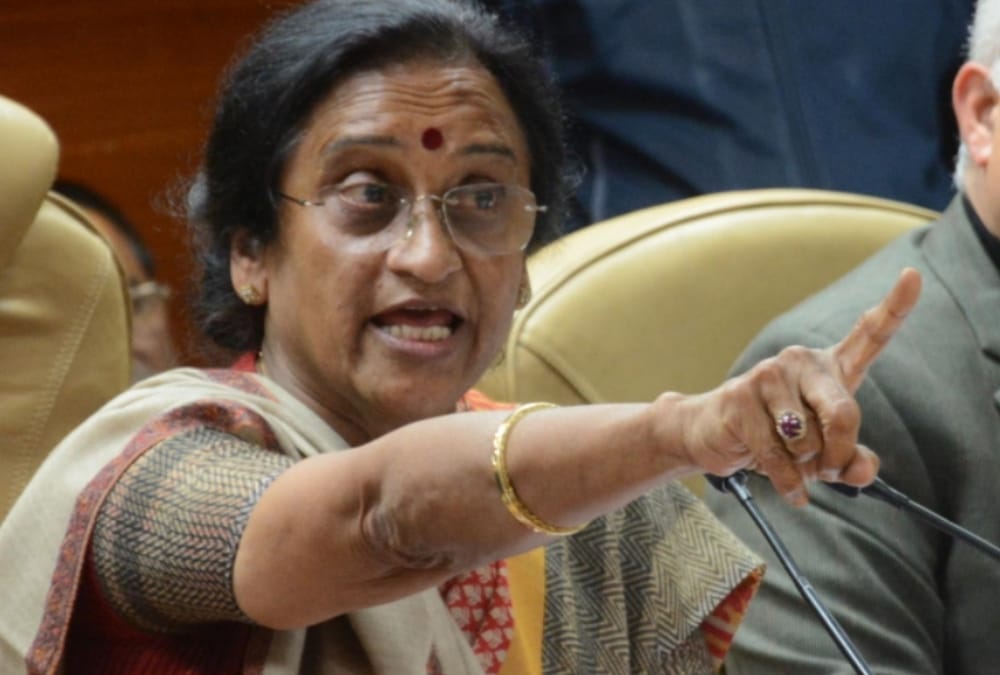 Arrest warrant against Reeta Bahuguna Joshi.
