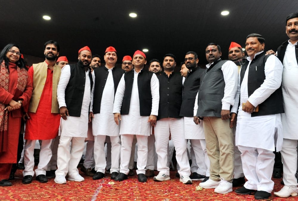 Mulayam Singh Yadav speaks on merger of Hindu Yuva Vahini in Samajwadi Party.