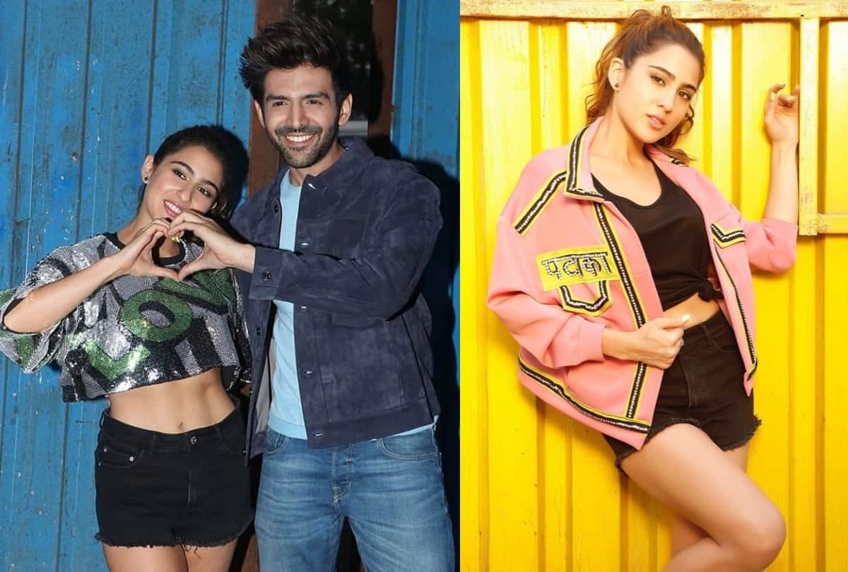 sara ali khan repeat her clothes in film promotion love aajkal three time