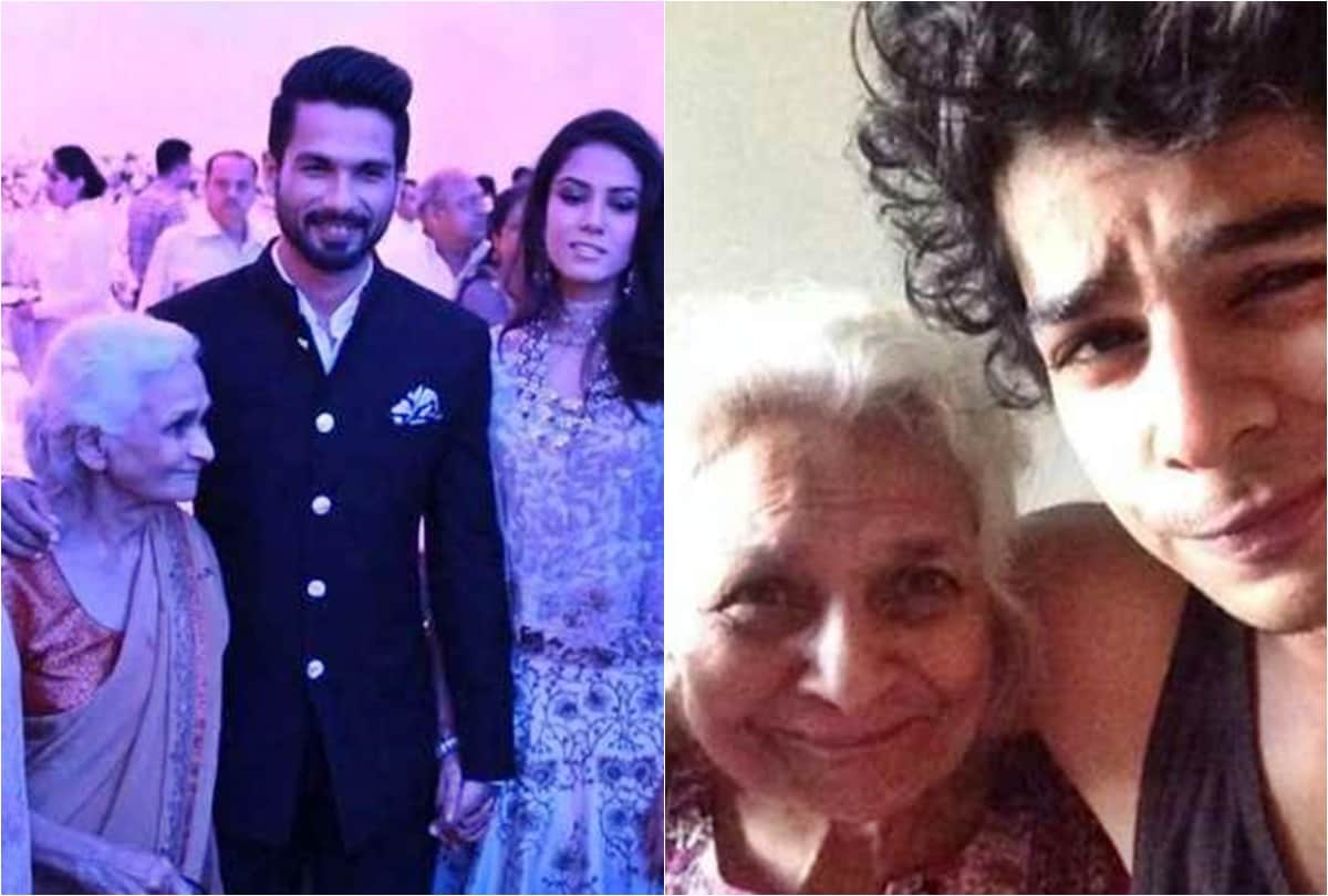Shahid Kapoor and Ishaan Khatter maternal grandmother Khadija Azeem passed away