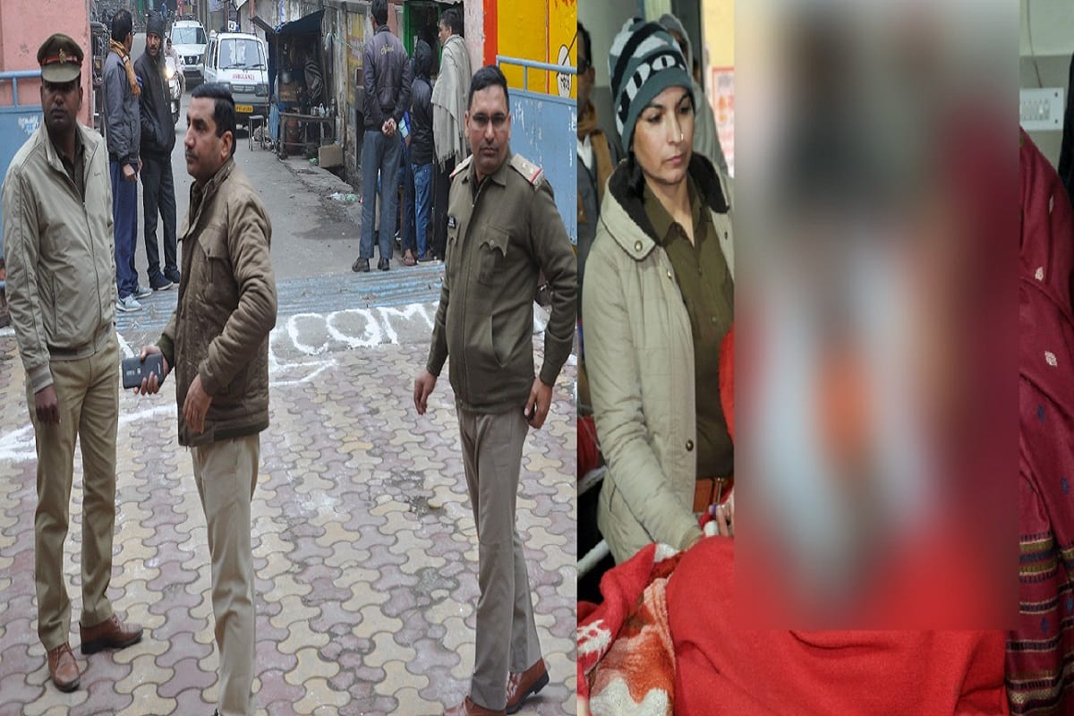 The girl tried himself committed suicide by burnt and two inspector injured at Shamli