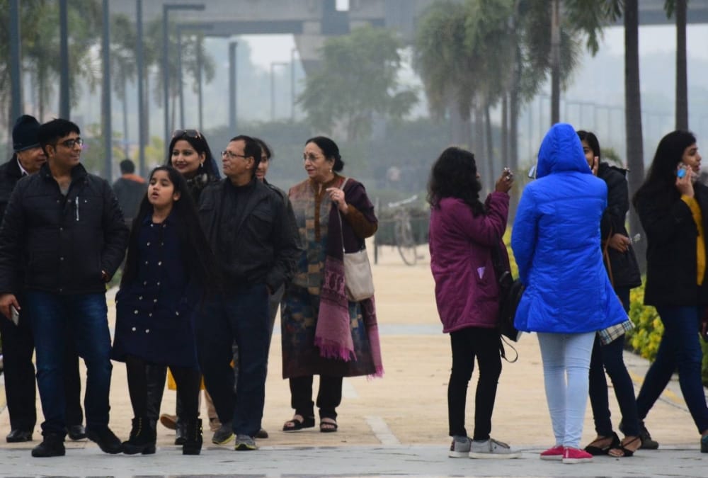 Weather changes after four days in Lucknow and nearby areas.