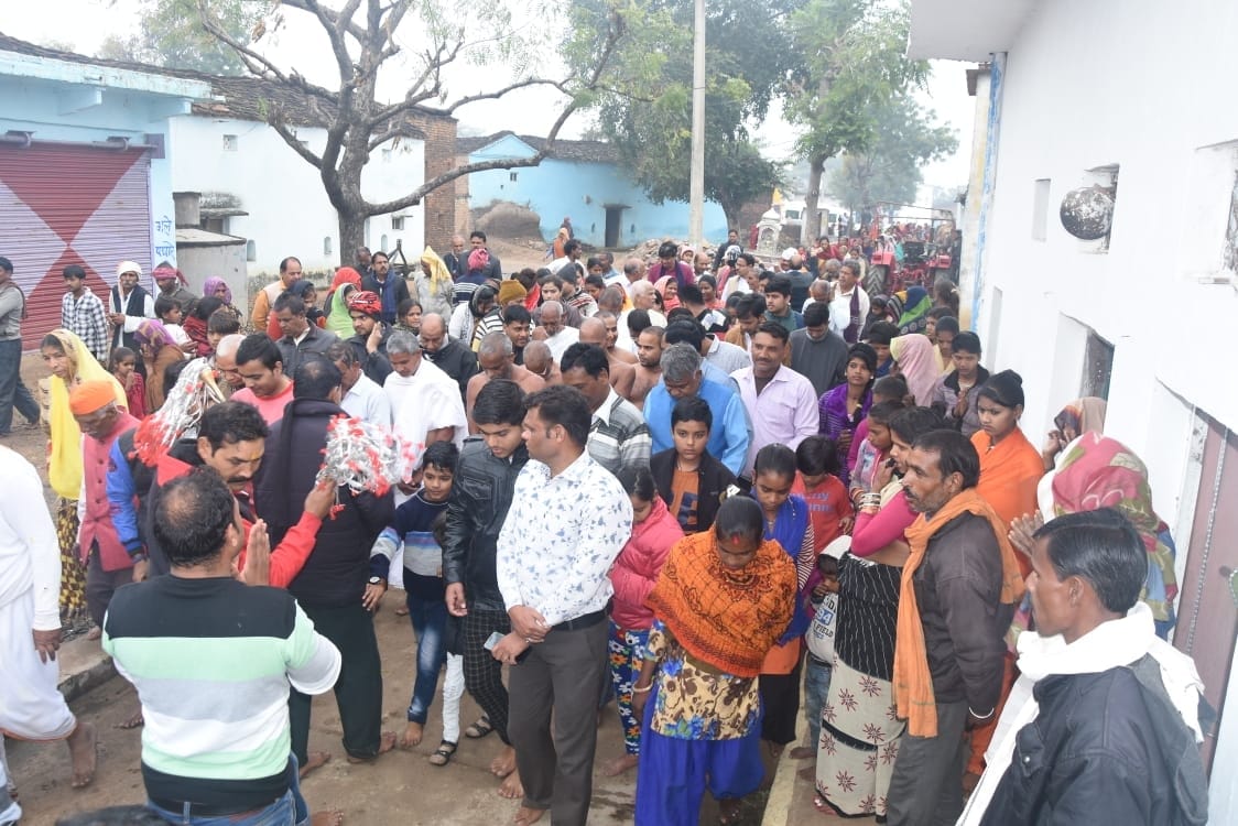 jail sant welcomed in gram kakrari