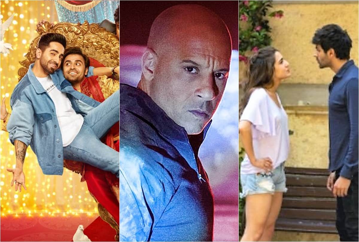 Amar Ujala Film Calendar for February 2020 Malang Love Aaj Kal Shub Mangal Zyada Saavdhan blood shot