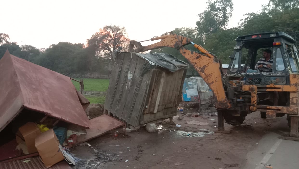 administration removed encroachment