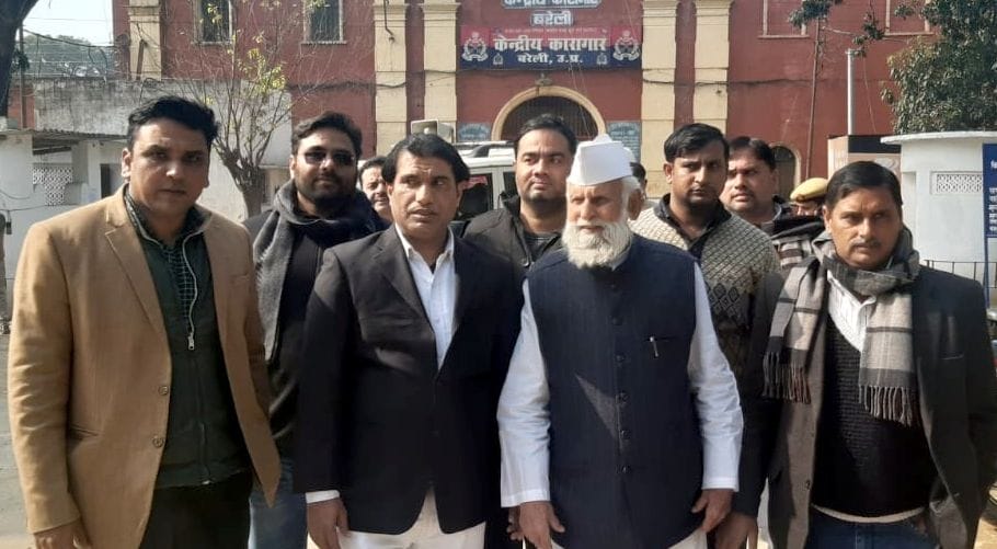 mp meet to victim of sambhal violence