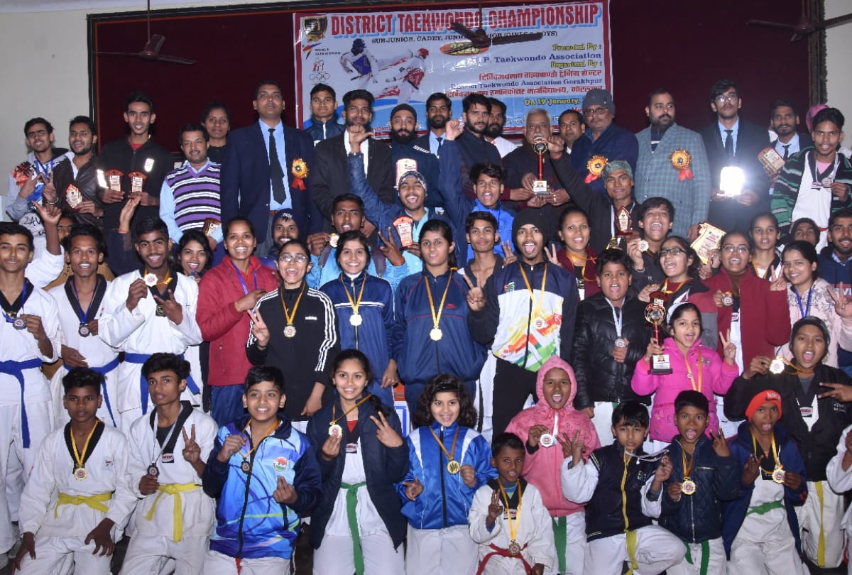 teakwondo pant park champion gorakhpur