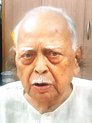 ex advocate general Vibhav Bhushan Upadhyay demise