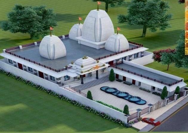 a grand temple being built in sonipat on the lines of khatu shyam temple