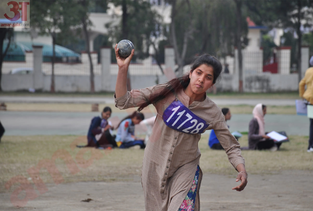 jammu kashmir police women recruitment rally, photos of recruitment rally of police constable