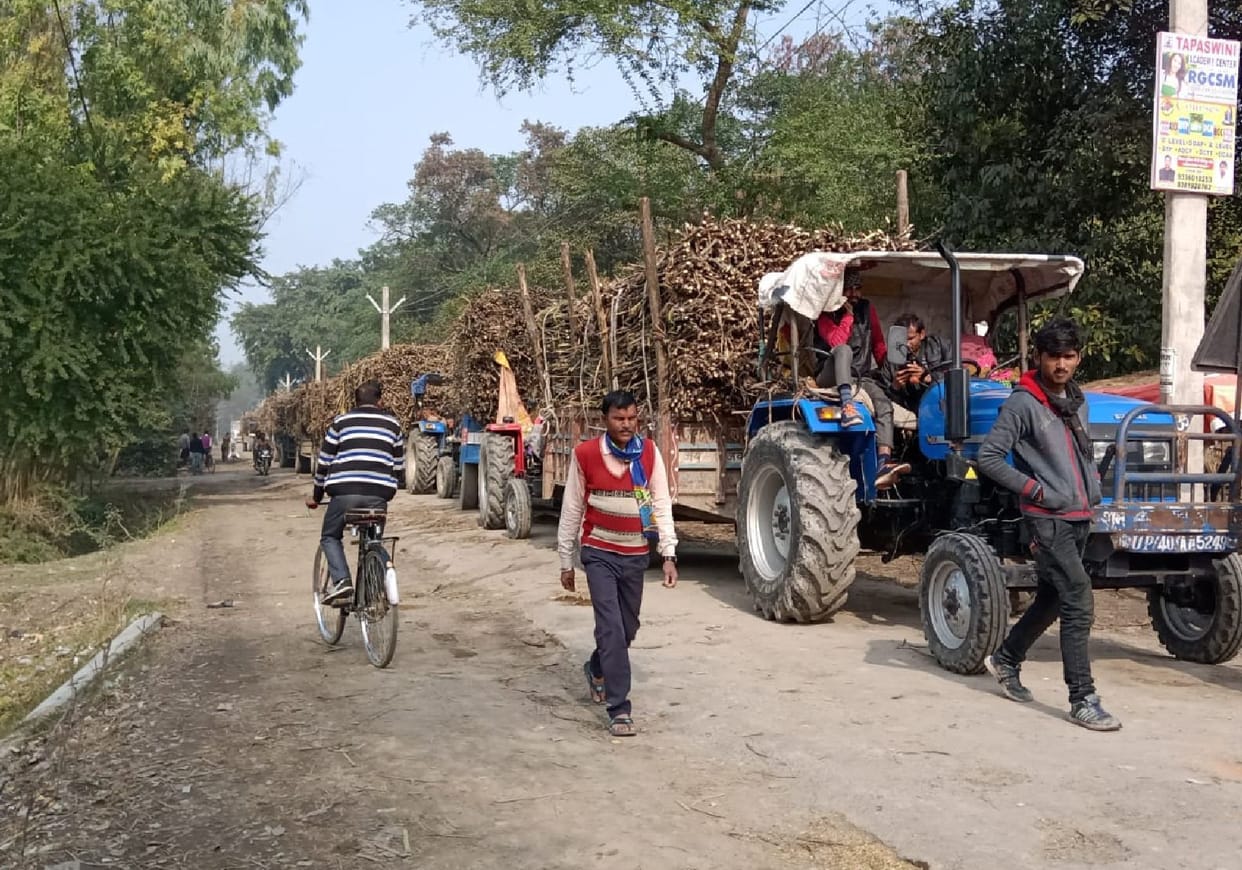 Jam for 36 hours outside sugar mill