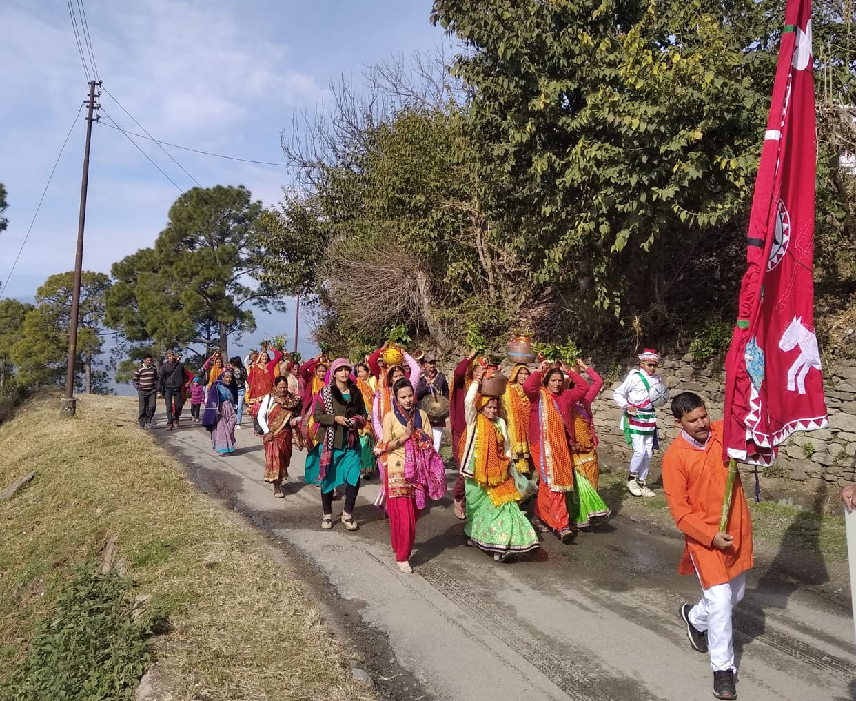 Ganesh idol installed with Kalash Yatra
