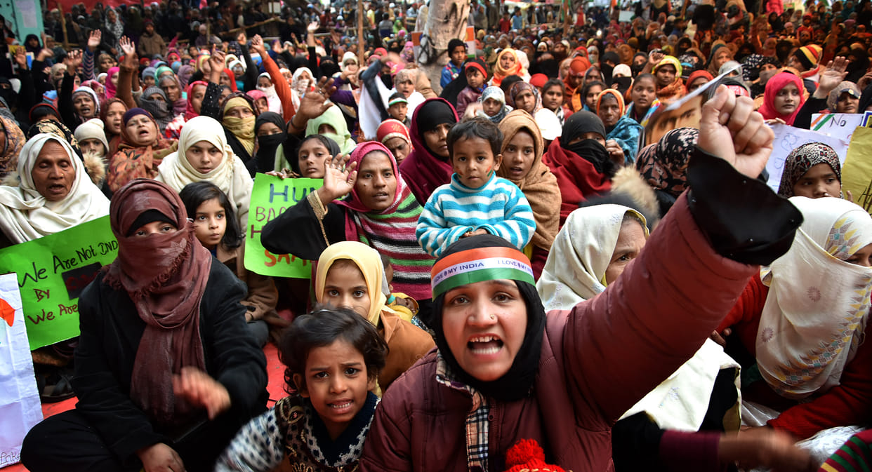 The second Shaheen Bagh became Prayagraj's Mansoor Ali Park, the eighth day continues to picket