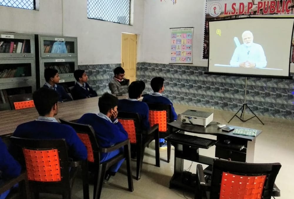 Pareeksha par charcha with prime minister Narendra Modi.