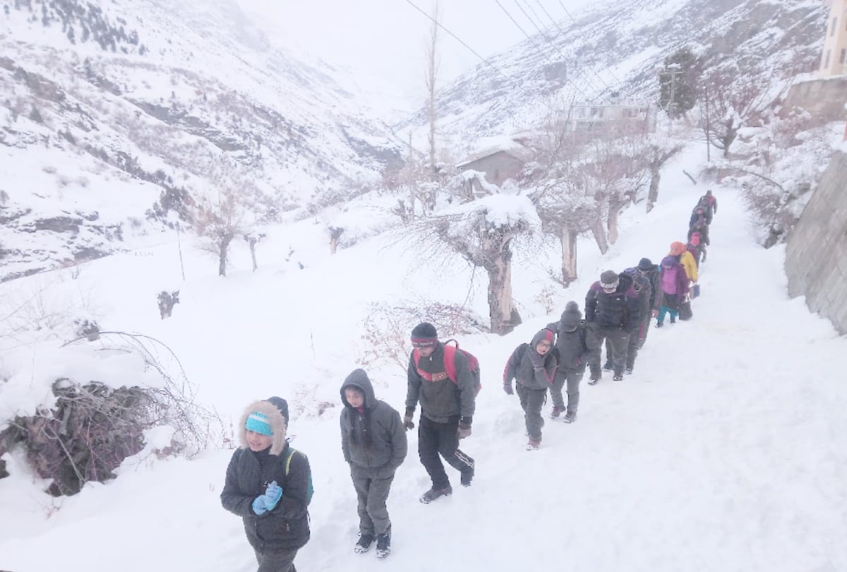 Snowfall in Rohtang, cloud cover in Shimla, cold wave increases as mercury falls
