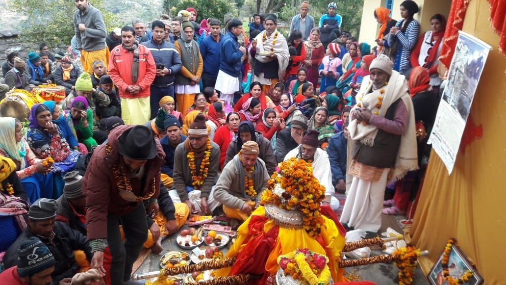 Jangar and Mangal songs echoed in Dilmi village