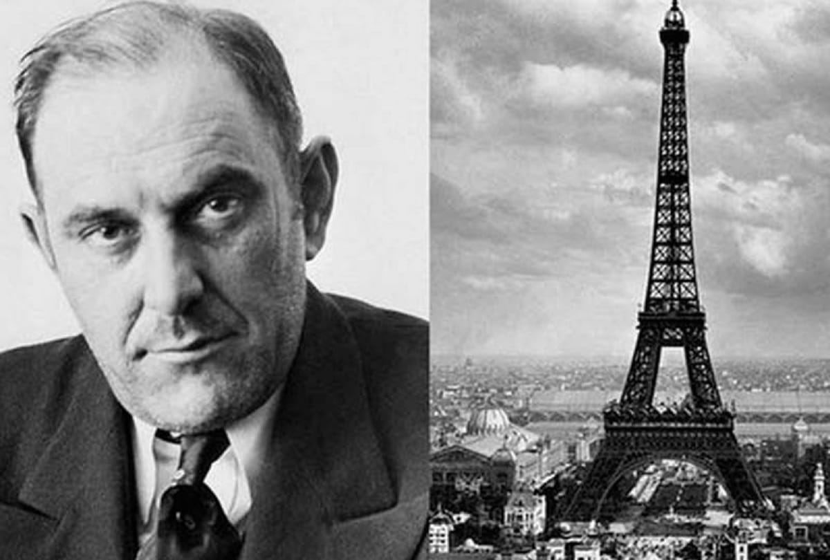 Victor Lustig a highly skilled con artist who Sold the Eiffel Tower Twice