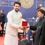 Union Minister of State Anurag Thakur received Champions for Change Award