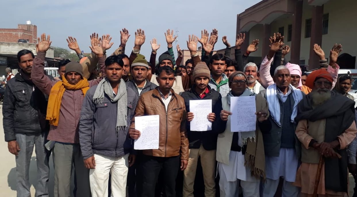 prdhan, dharna