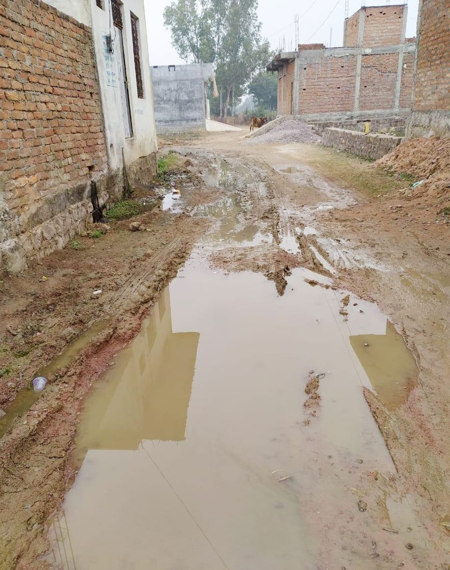 Break naliya dirty water on full i road peoples upset