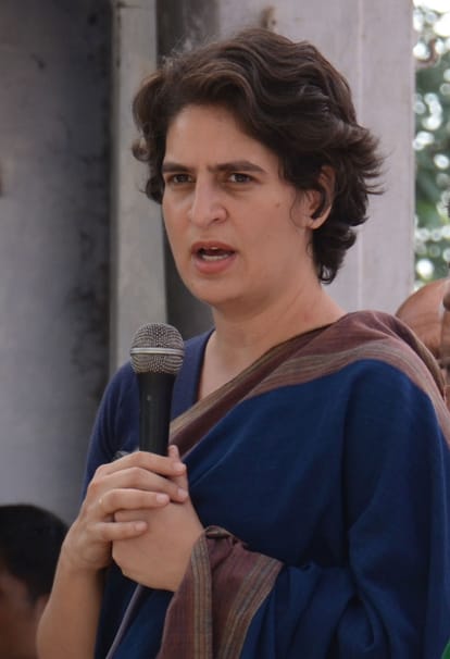 प्रियंका गांधी वाड्रा।