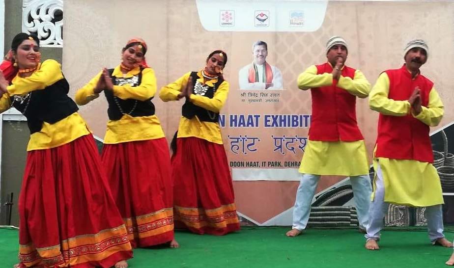 The colorful programs in Doon Haat made the mood