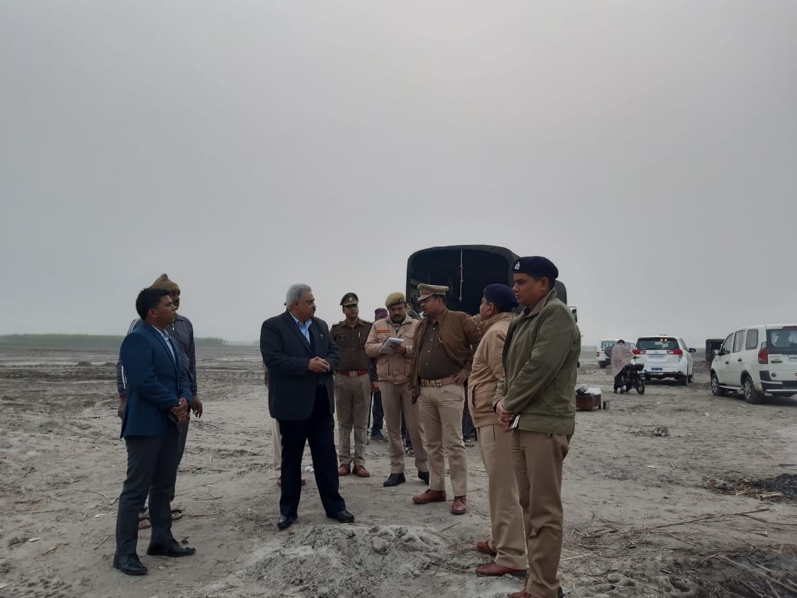 ig pac inspection of ganga mahaarti palace
