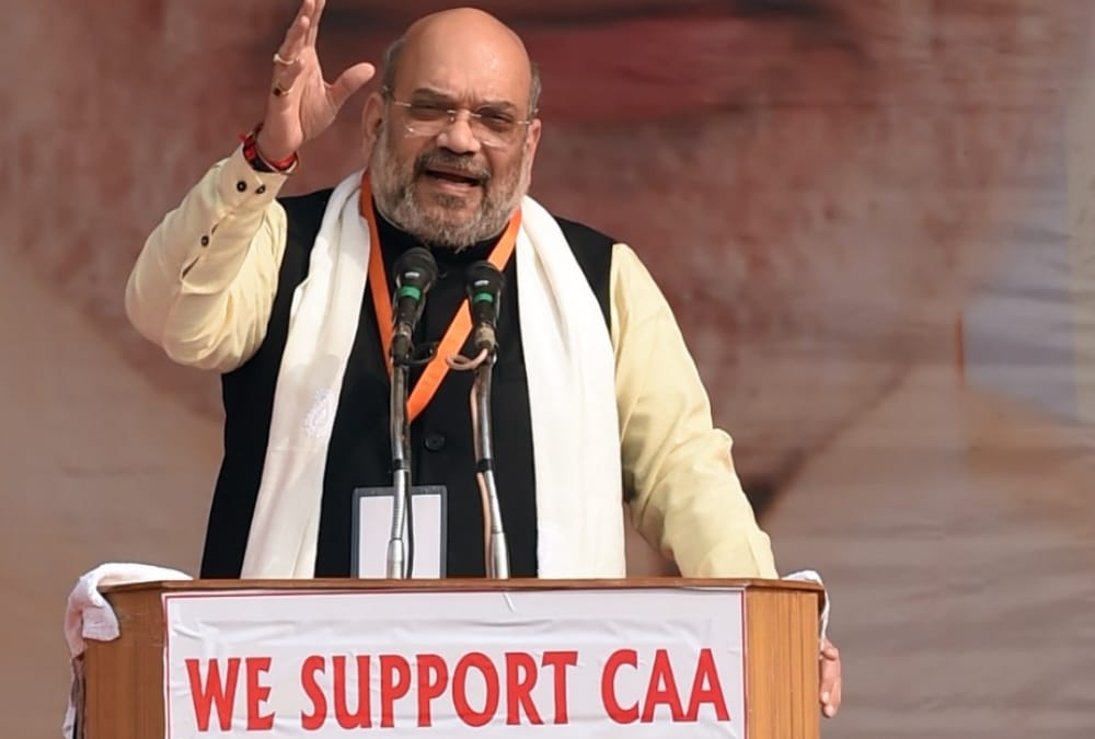 Amit Shah rally in Lucknow support of CAA live update
