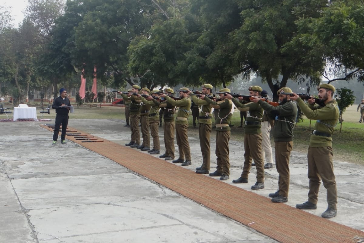 Jammu soldiers learned safety mantra in Academy of Public Order located 108 Battalion of RAF