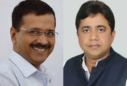 अरविंद केजरीवाल और सुनील यादव