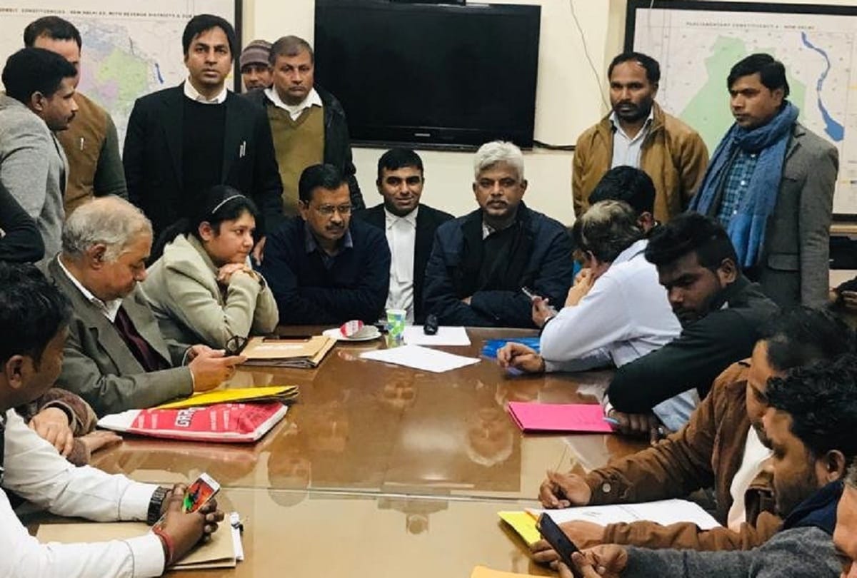delhi election 2020 kejriwal nomination bad time gone now godd time to file nomination
