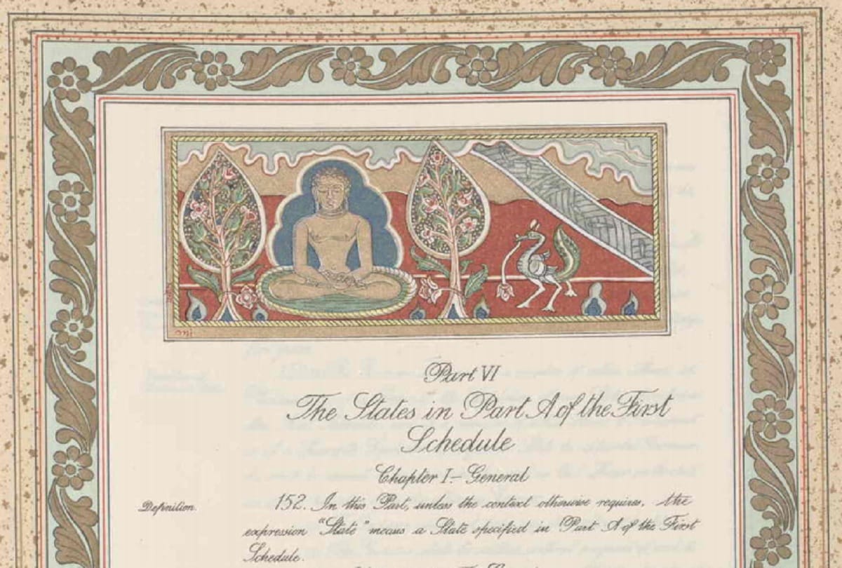 republic day 2020 india: Ram, Gandhi others pictures in Indian constitution, Interesting Facts