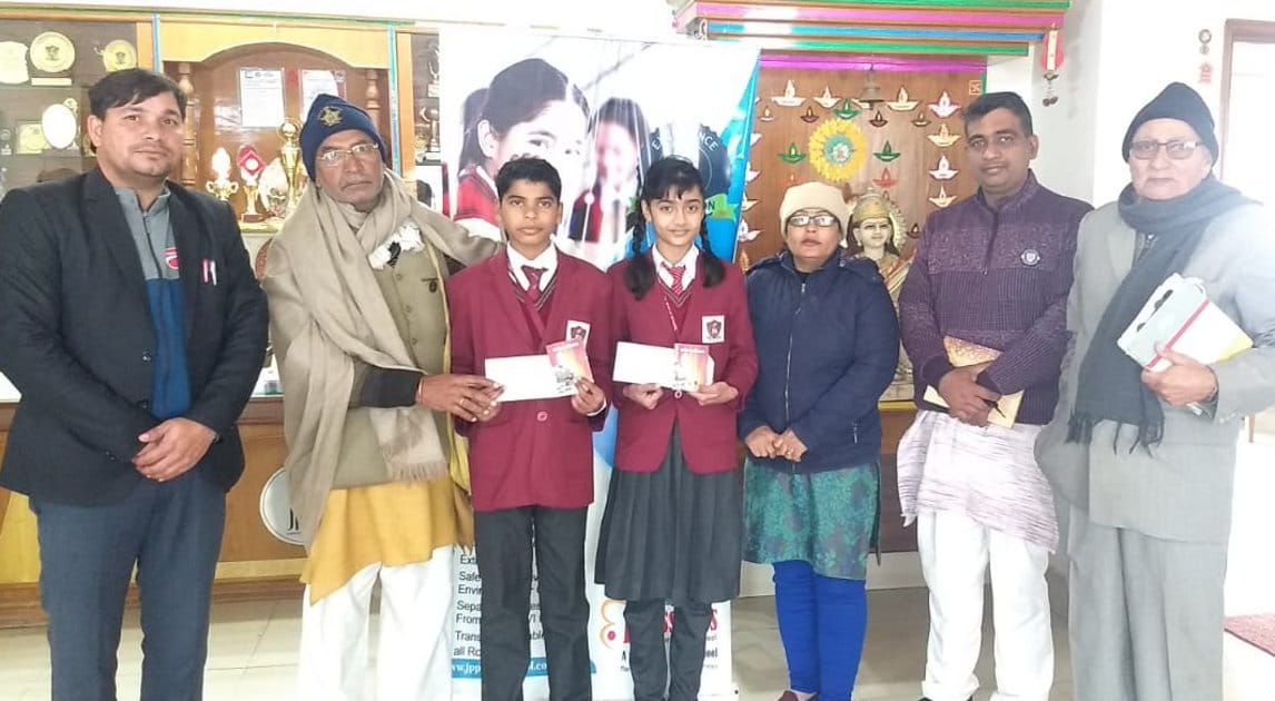 Students honored for better performance in Indian culture knowledge test