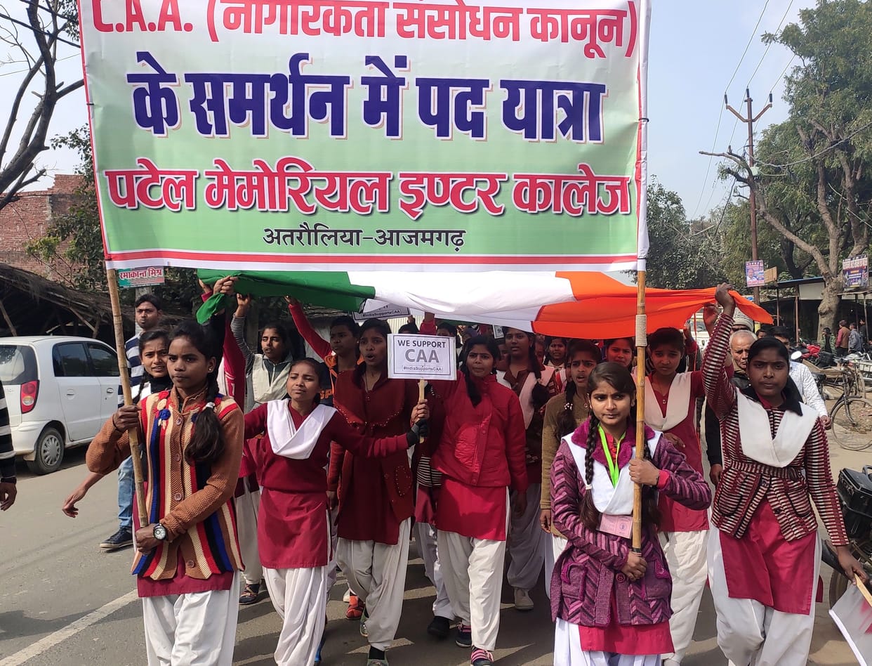 Rally taken out in support of CAA