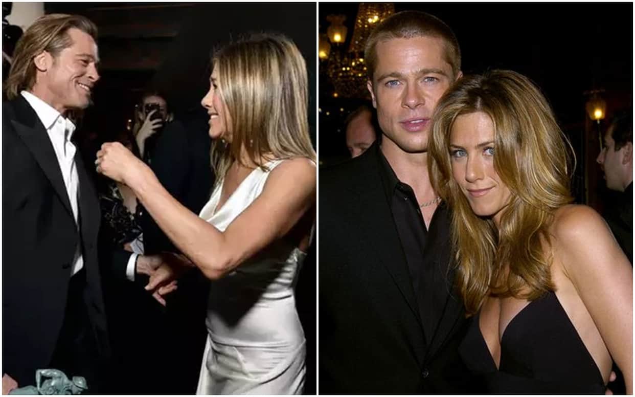 Brad Pitt and Jennifer Aniston SAG awards Pics Goes Viral