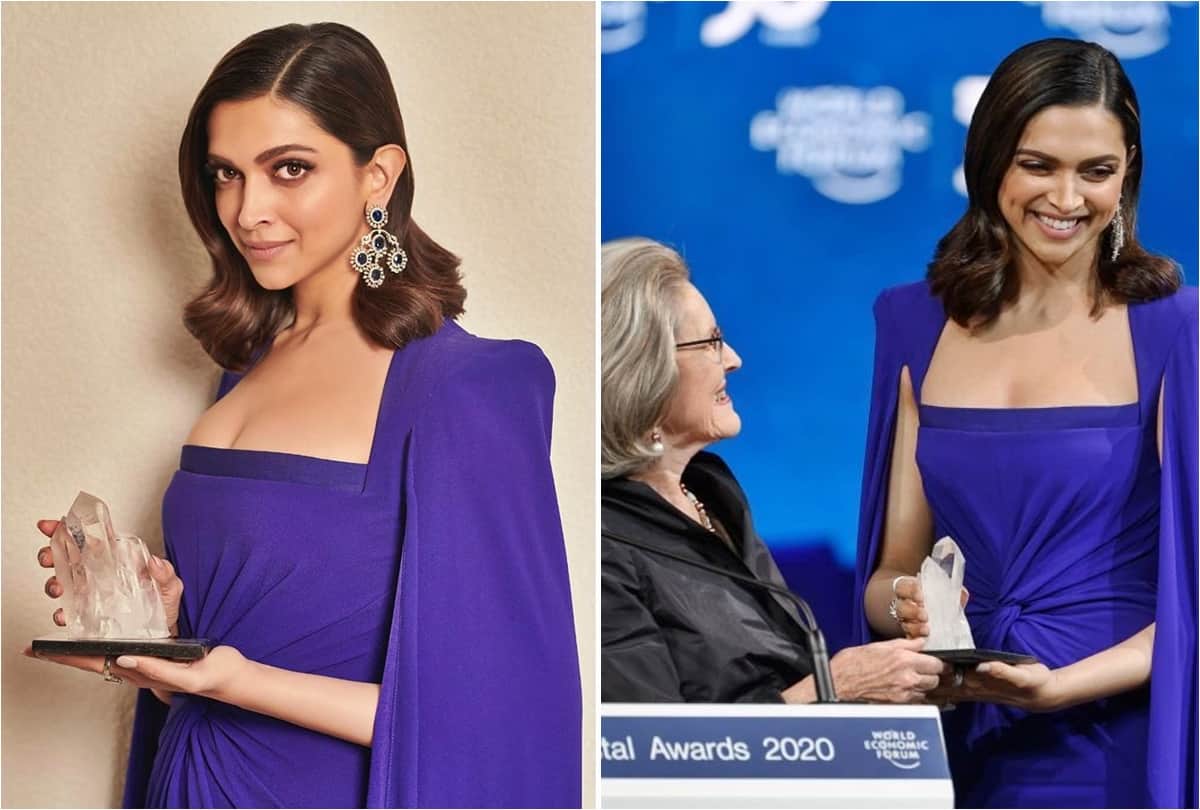 Deepika Padukone receives Crystal Award at Davos talks about depression video is viral
