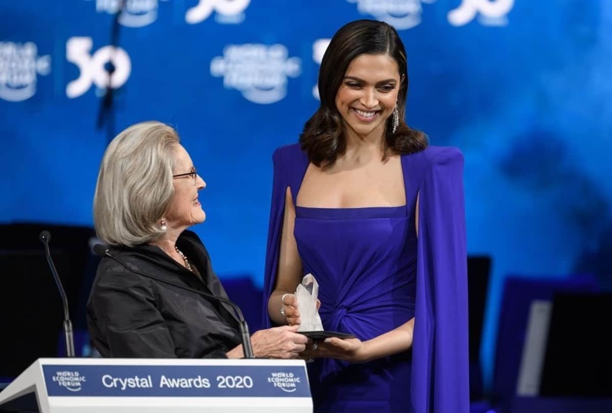 WEF 2020 deepika padukone on suffering from depression