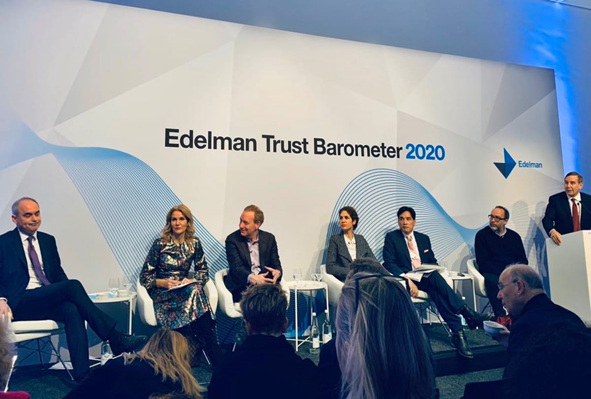 Edelman Trust Barometer 2020 Confidence levels in India, China higher trust on government and media