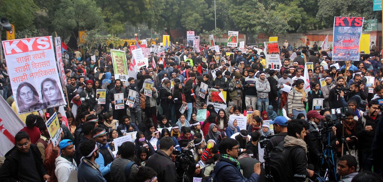 protest against caa