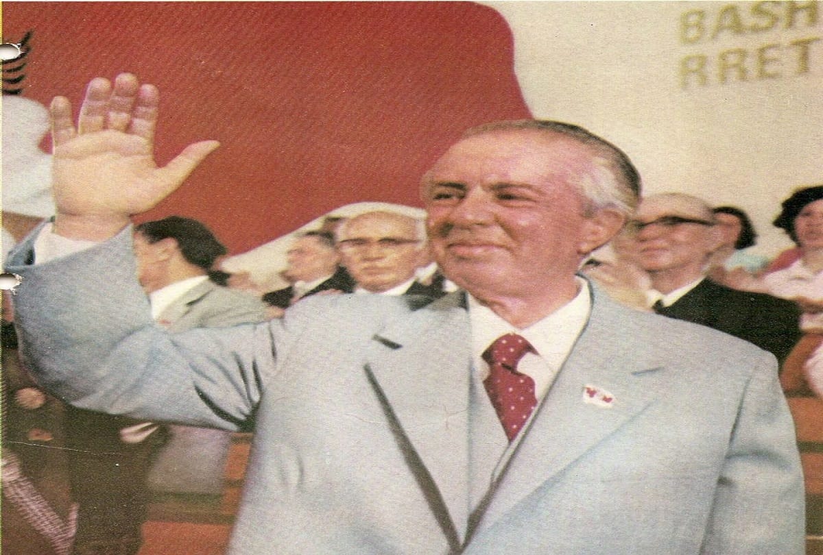 Albania dictator Enver Hoxha Who built a huge bunker at the depth of five floors from the ground