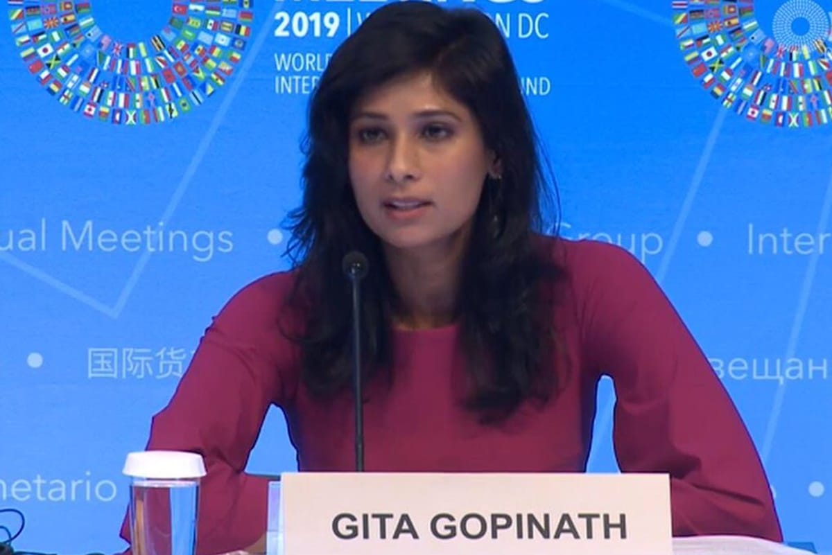 Gita Gopinath chief economist of International Monetary Fund take on new role as First Deputy Managing Director