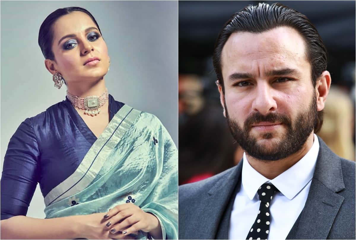 Kangana Ranaut revert to Saif Ali Khan statement of no concept of India before British comment