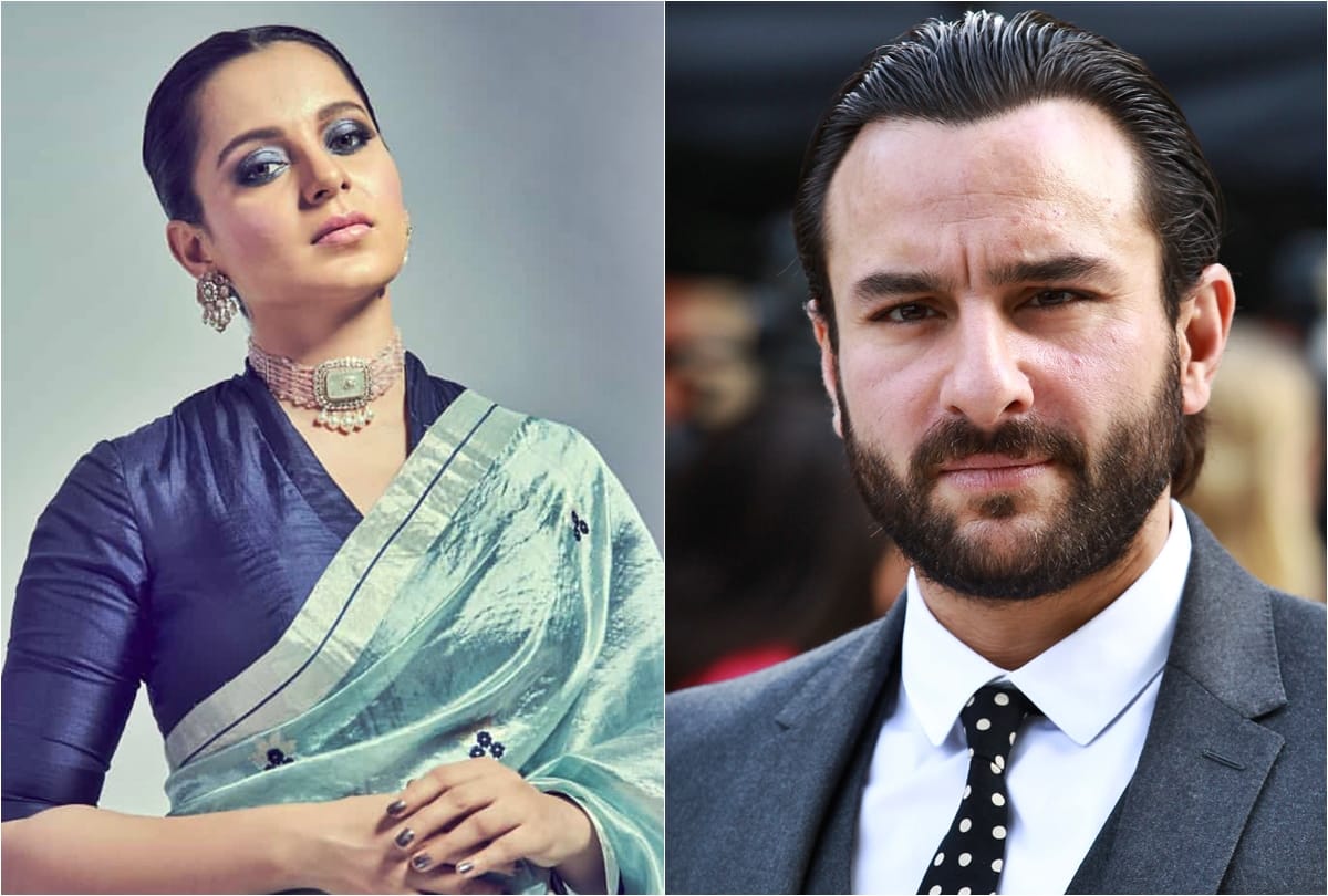 Kangana Ranaut revert to Saif Ali Khan statement of no concept of India before British comment