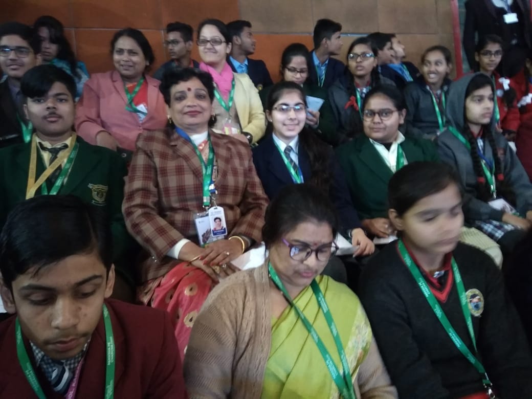 Students of district failed to ask questions to PM