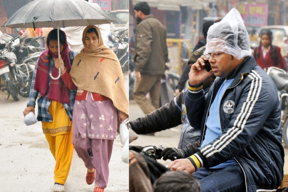Weather update: Rain and freezing waves in western UP, Chance of rain tomorrow