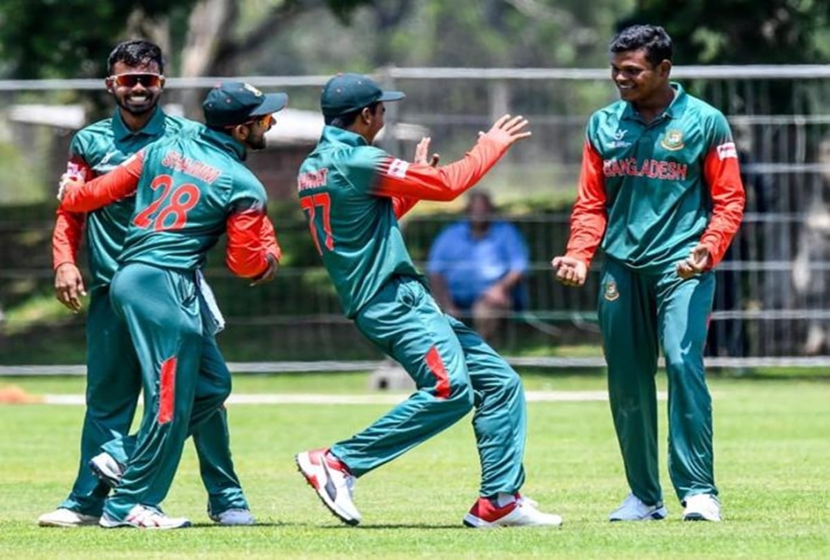 Rakibul Hasan took first hattrick of under 19 world cup, Bangladesh trash Scotland