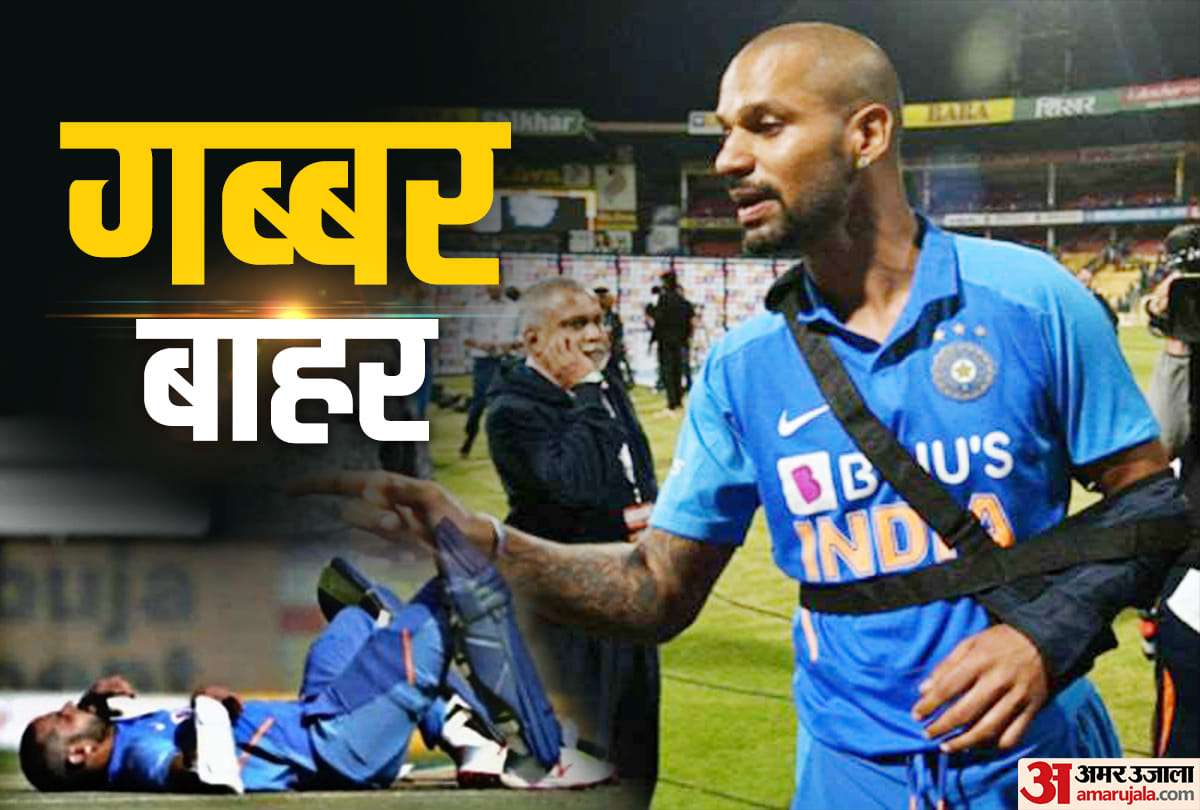 New Zealand vs India: Shikhar Dhawan ruled out of the T20 and ODI series