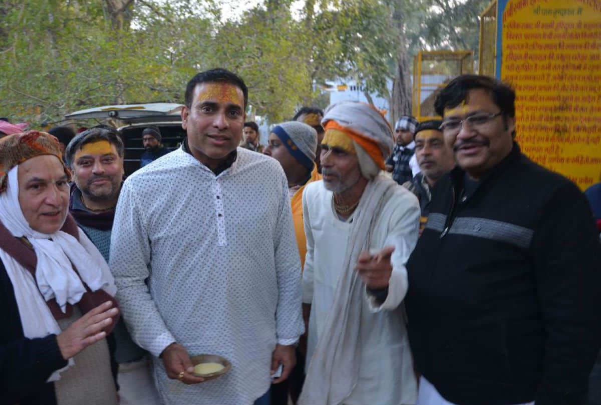 VVS Laxman Reach Giriraj ji Mandir Daanghati Govardhan Mathura